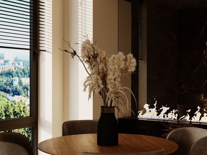 Archisio - Red Head Design - Progetto Soggiorno con cucina