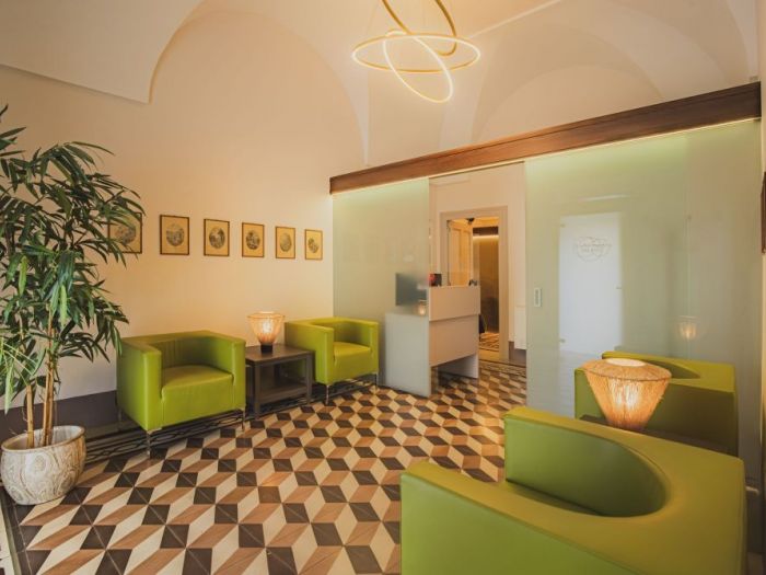 Archisio - Andrea Vitulano - Progetto Studio medico tradizione pugliese e design moderno