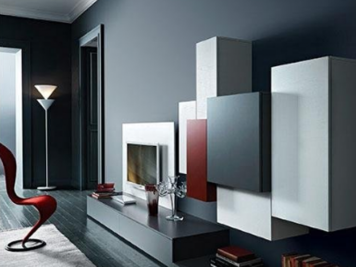 Archisio - Spazio 2000 Designer Di Masserano Alessandro - Progetto Zona giorno