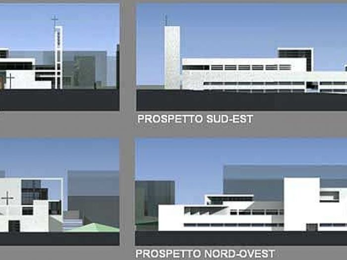 Archisio - Ruggero Lenci - Progetto Chiesa parrocchiale di san pio da pietrelcina