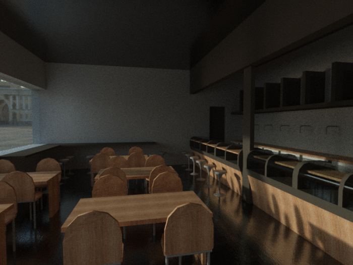 Archisio - Ruben Palma - Progetto Studio di arredo per una birreria