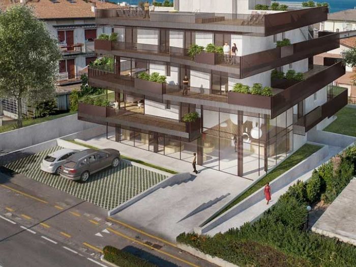 Archisio - Clab Architettura - Progetto Palazzo flots peschiera dg