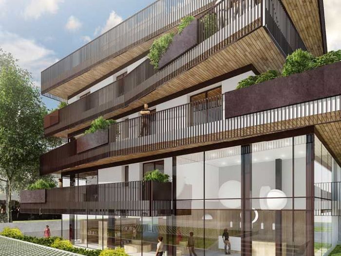 Archisio - Clab Architettura - Progetto Palazzo flots peschiera dg