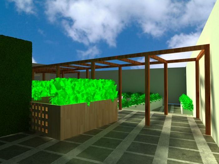 Archisio - Archihouse - Progetto Progetto giardino spazio condominiale a roma