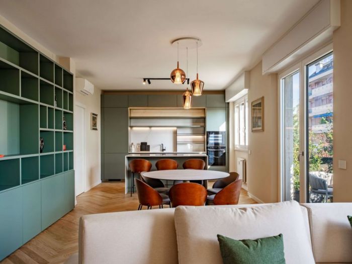 Archisio - Gianluca Chiocca Design - Progetto Ristrutturazione appartamento 120 mq - san siro milano