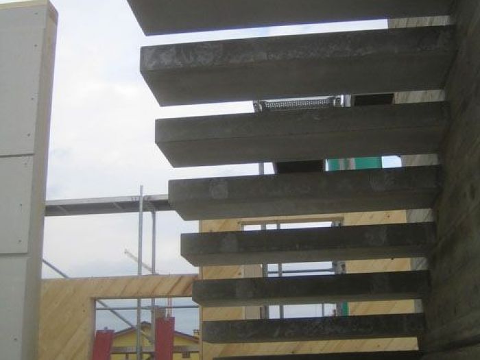 Archisio - Mauro Rossaro - Progetto Scala edificio a verona