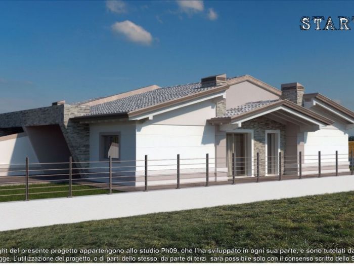 Archisio - Studio Di Progettazione Ph09 - Progetto Bifamiliare start