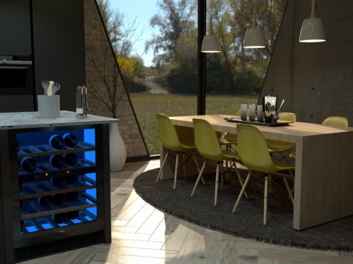 Archisio - Geometra Rinaldi Luca - Progetto Ristrutturazione zona cucina-living