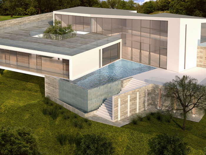 Archisio - Studio Scacchetti - Progetto 1000 sqm villa