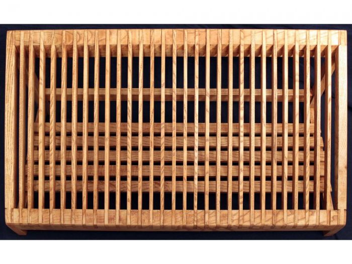 Archisio - Bottega 256 - Progetto Rastrelliera per piadine morena