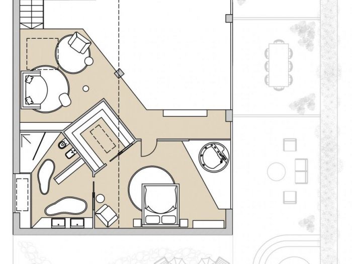 Archisio - Annalisa Carli - Progetto Un attico in stile loft in milano