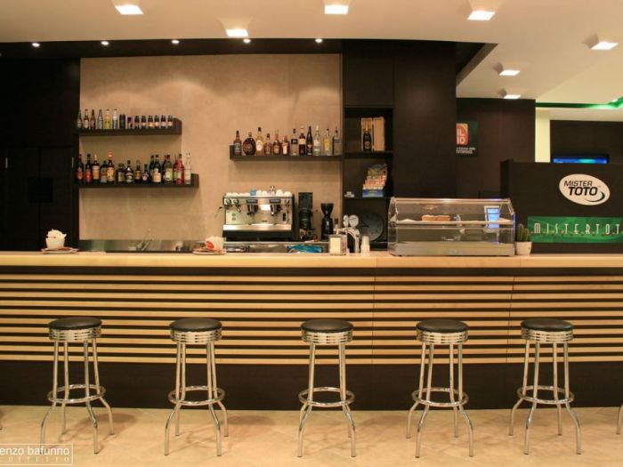 Archisio - Vincenzo Bafunno - Progetto Mistertoto caffetteria molfetta