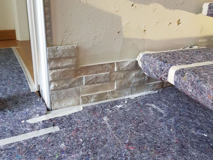 Archisio - Stil Pitture Di Gorgoglione Salvatore - Progetto Rivestimento parete scala in pietra