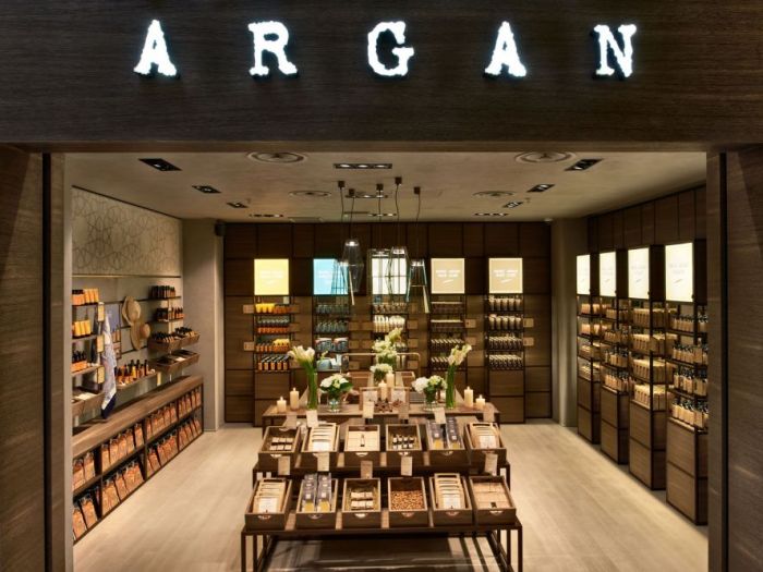 Archisio - Franco Monti - Progetto Nashi argan store