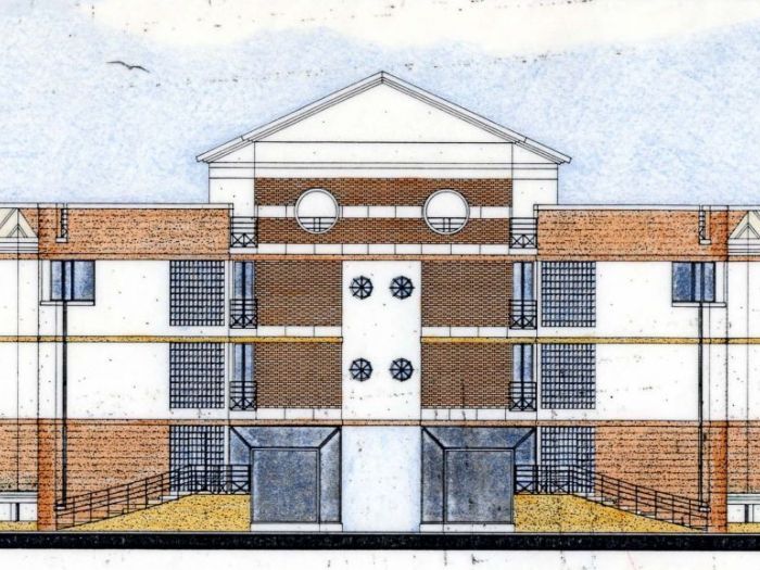 Archisio - Stefano Bassan By Architettidomicilio - Progetto Unedificazione residenziale ispirata allarchitettura urbana