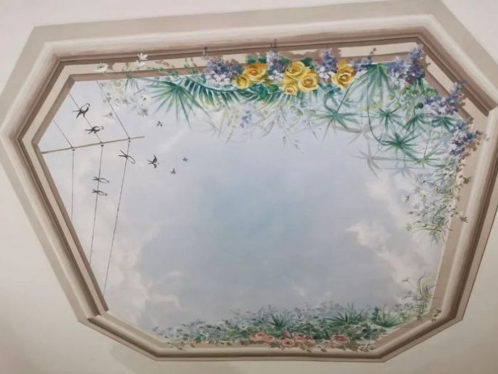 Archisio - Battaglia Manuela - Progetto Soffitto decorato