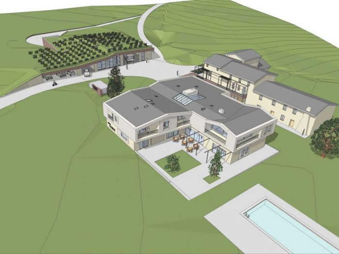 Archisio - Manuel Benedikter - Progetto Agriturismo cobue