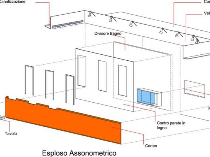 Archisio - Arch Giovanni Di Maria - Progetto Naka lounge restaurant