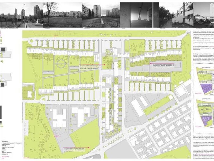 Archisio - Chiara - Studio Violi - Progetto Riqualificazione del piano di zona torrevecchia