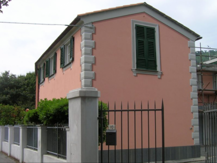 Archisio - Impresa Edile Baldini srl - Progetto Villa rosa viale delle palme genova nervi