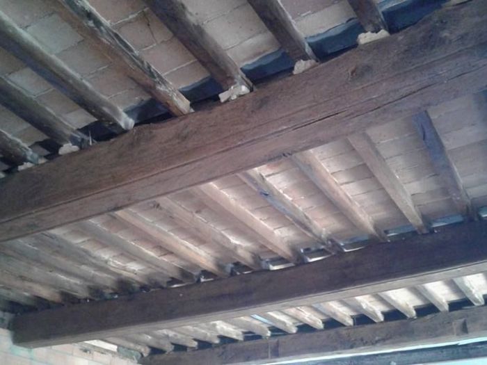 Archisio - Sabbiature Delsanto - Progetto Sabbiatura travi in legno e mattoni