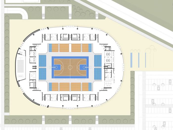 Archisio - Antonio Roberto Migliorisi - Progetto Palasportsports hall