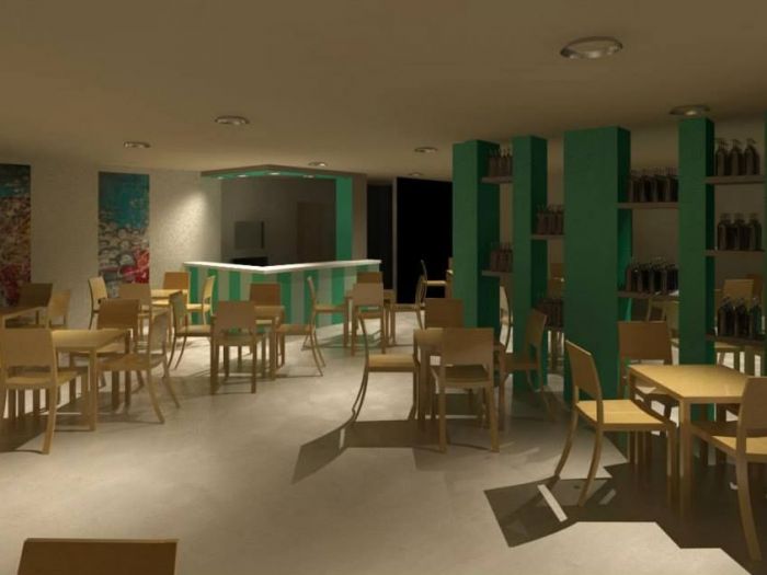 Archisio - Francesco Santoro - Progetto Progetto di un ristorante-pizzeria