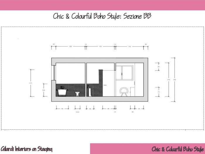Archisio - Gilardi Interiors On Staging - Progetto Romachic colourful boho styleprogetto interior-materiali