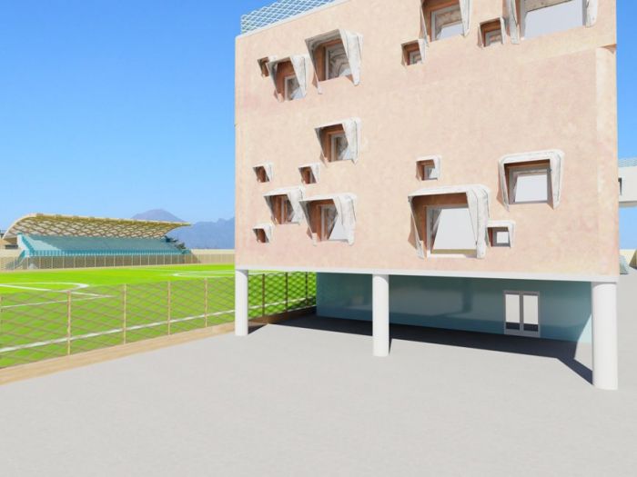 Archisio - Studio Di Architettura Sostenibile Fasano - Progetto Struttura sportiva sostenibile
