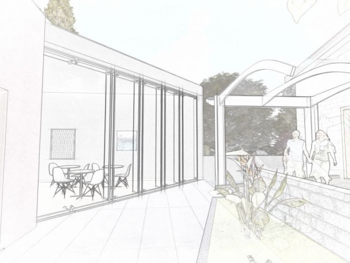 Archisio - Andrea Sorci Natural Living - Progetto Ipotesi progetto di ripristino di un capannone a borghetto flaminio rm per la sede museale della fondazione