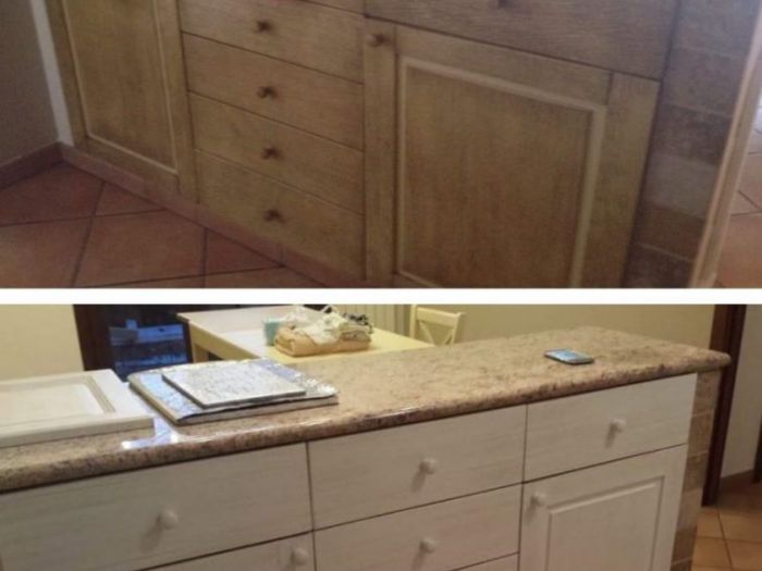 Archisio - Arte E Decoro Di Verga Egidio - Progetto Decorazioni prima e dopo