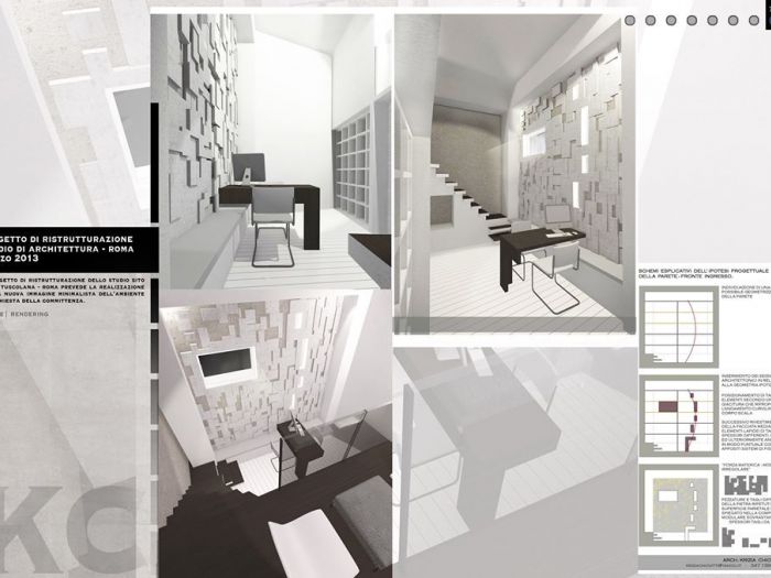 Archisio - Kc Architettura - Progetto Appartamento bevilacqua