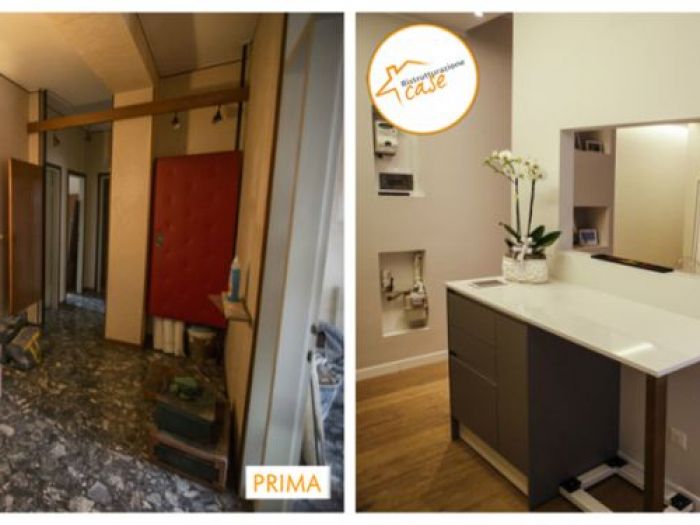 Archisio - Ristrutturazione case srl - Progetto Ristrutturazione appartamentobagno