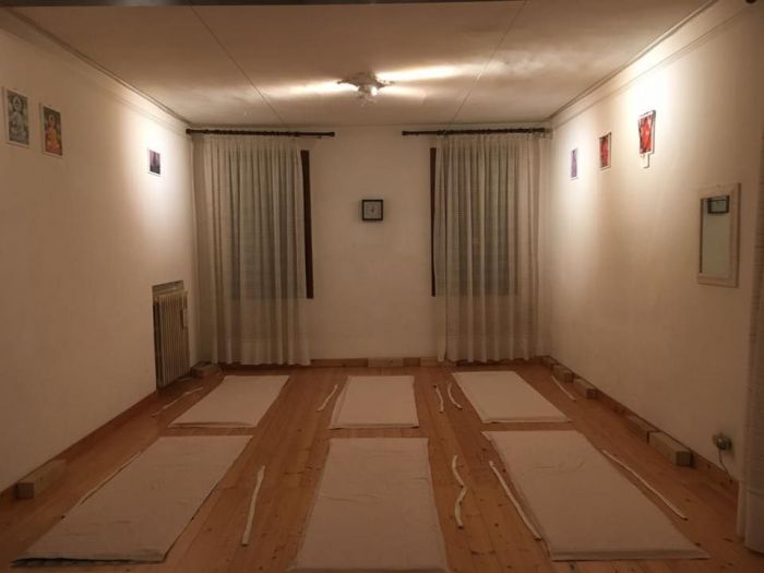 Archisio - Dharma Architettura - Progetto Sala yoga dellashram kappa