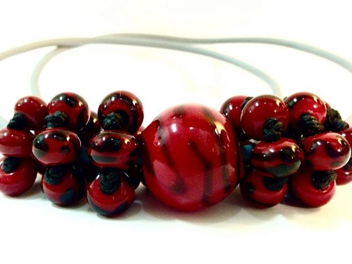 Archisio - Marco Manganaro - Progetto Linea grappolo con perla centrale soffiata