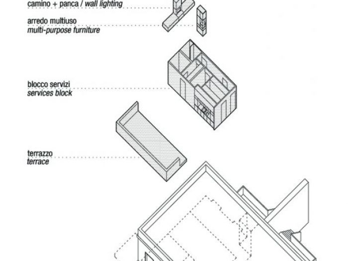 Archisio - Dpstudio - Progetto Pm house sammichele di bari 2014