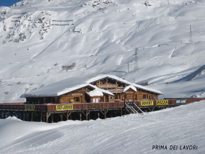 Archisio - Luca Molineri - Progetto Ampliamento e nuovo ingresso dello chalet de caron - val thorens francia