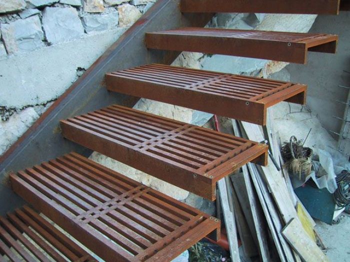 Archisio - Mauro Rossaro - Progetto Scala in ferro