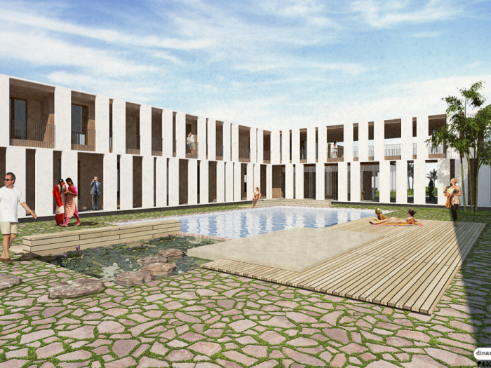 Archisio - Dinamoarchitetti - Progetto Danieli india guest house