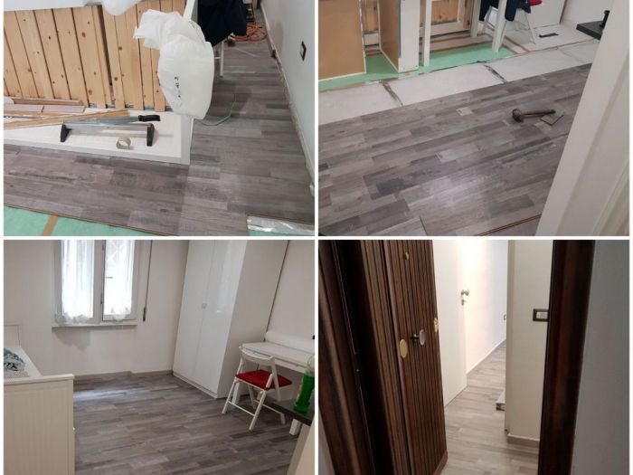 Archisio - Parquettista Roma - Progetto Posa pavimento laminato e vinilico