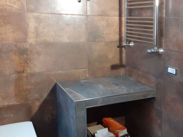 Archisio - Mani Srl Ristrutturazini - Progetto Ristrutturazione completa di un appartamento sito in roma zona aurelio con tanto gioco di colori