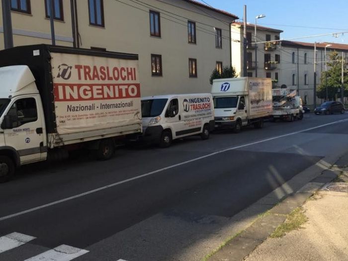 Archisio - Traslochi Ingenito - Progetto I nostri mezzi