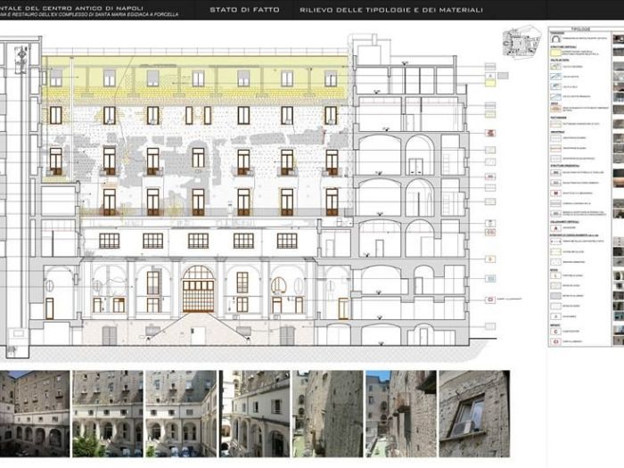 Archisio - Alessandra Pascarella - Progetto Restauro dellex complesso di santa maria egiziaca a forcella