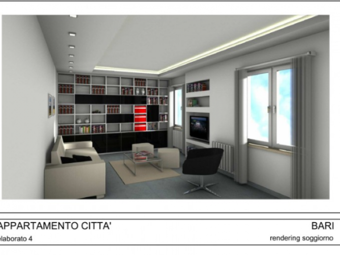 Archisio - Gianluca Ferranti - Progetto Appartamento 85 mq