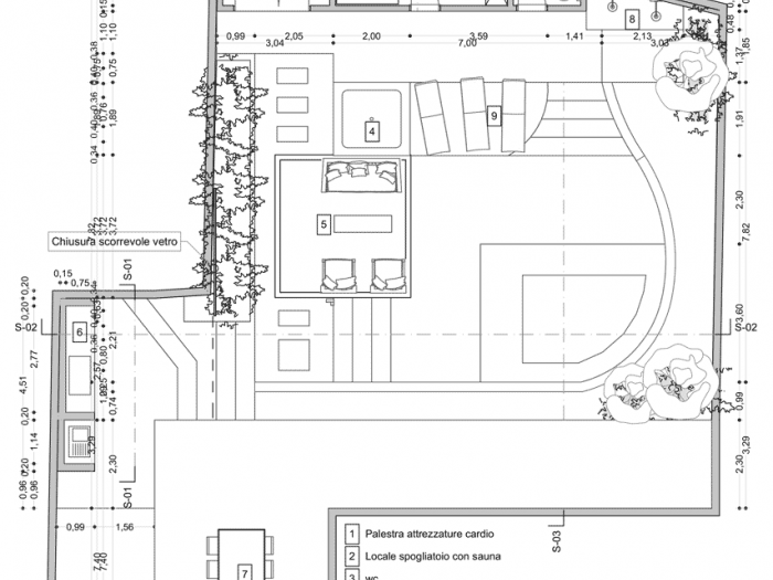 Archisio - Studio Ferretti - Progetto Progetto piscina privata