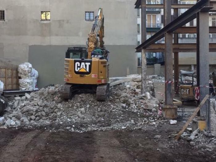 Archisio - Lamuraingegneria Cantiere - Progetto Residenza a parco solari milano