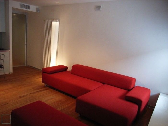 Archisio - Cofra Architettura Design Innovazione - Progetto Redistribuzione degli spazi interni di un monolocale su due livelli