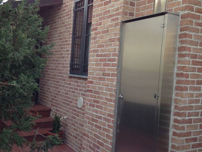 Archisio - Il Muratore Bergamasco - Progetto Rifacimento facciata e dellintero cortile