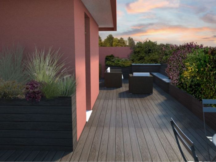 Archisio - Arch Studio - Progetto Terrazza in brianza