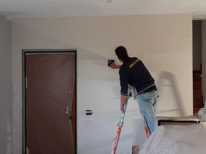 Archisio - Mani Srl Ristrutturazini - Progetto Decorativo pietra zen roma zona axa casalpalocco